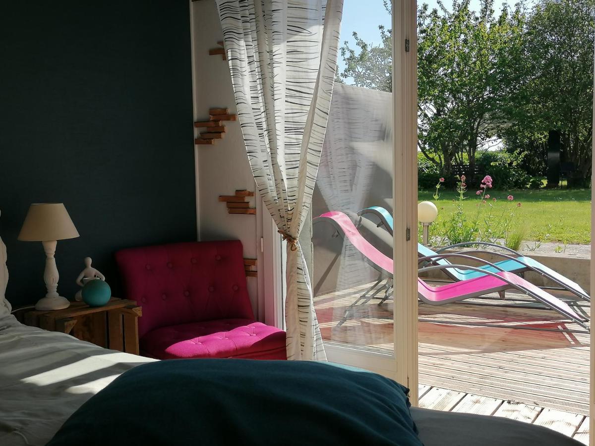 Gite 2 Pers Proche Plage Avec Jardin Clohars-Carnoët Eksteriør bilde